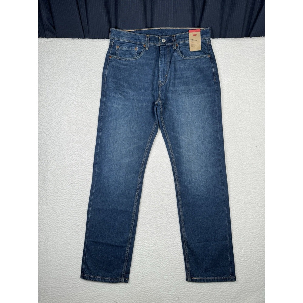 LEVI'S 505 Regular Jeans Blue - Men's 34x32 - NEW